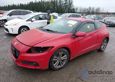 2013 Honda Cr-Z Ex z USA, uszkodzony, nr VIN JHMZF1D68DS002100